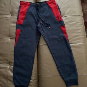True Religion Panel Logo Joggers